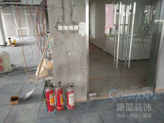 深圳建活貿易香港辦公室裝修現(xiàn)場