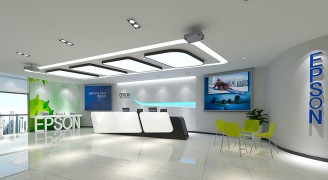 EPSON愛普生（中國）有限公司辦公室裝修設(shè)計(jì)方案